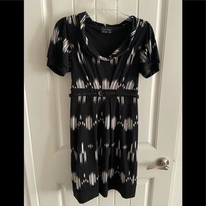 Max & Cleo Black and White Dress Size XS